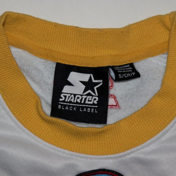 RARE Starter Challenge Club Sweatshirt Black Label Action Ski Size Small Vintage - Picture 3 of 4